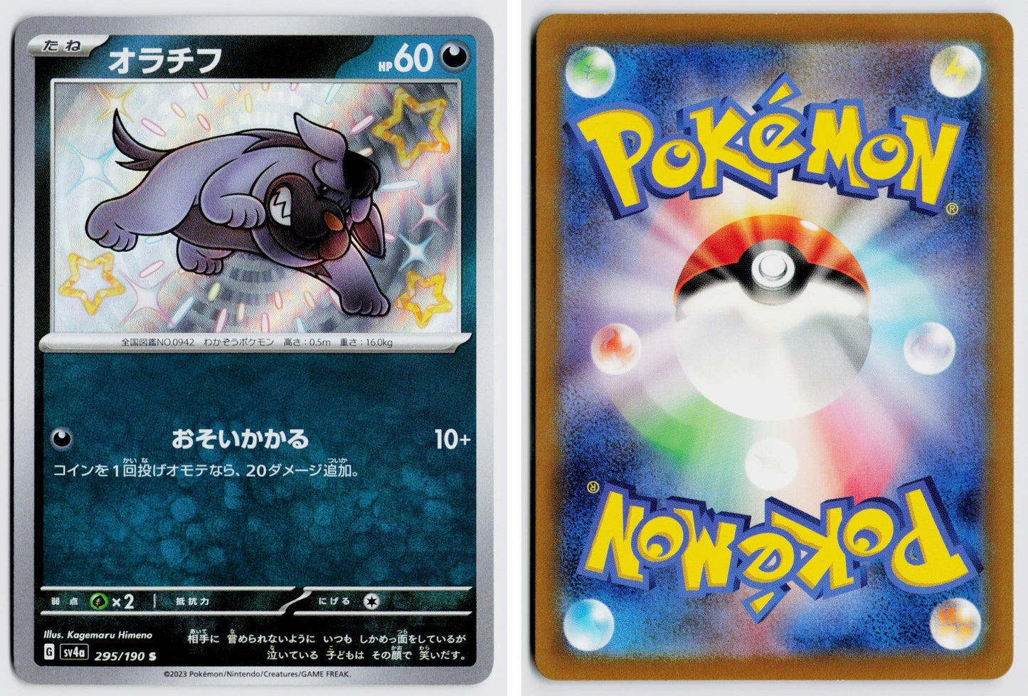 Front + Back scan