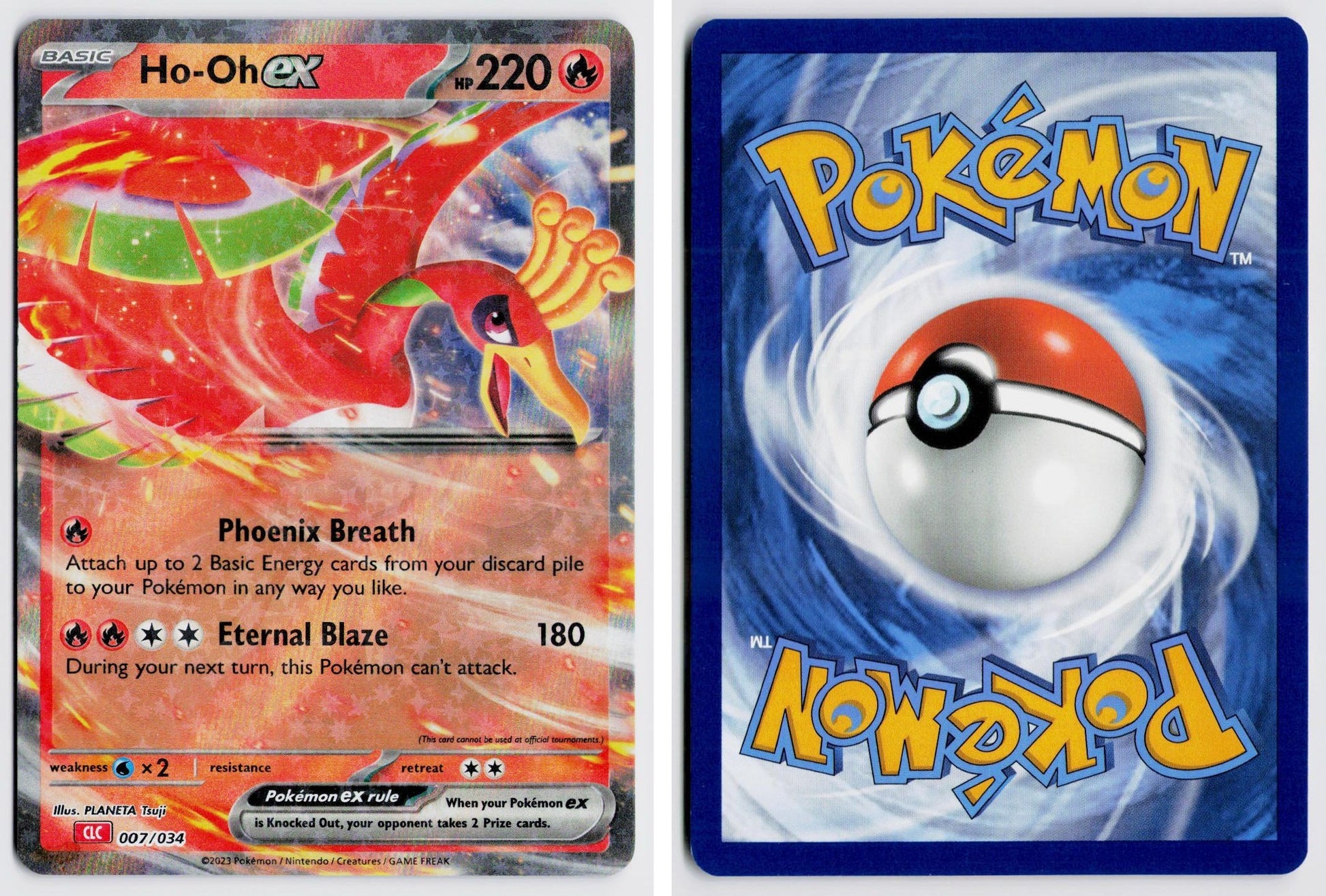 Front + Back scan