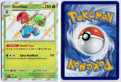 Front + Back scan