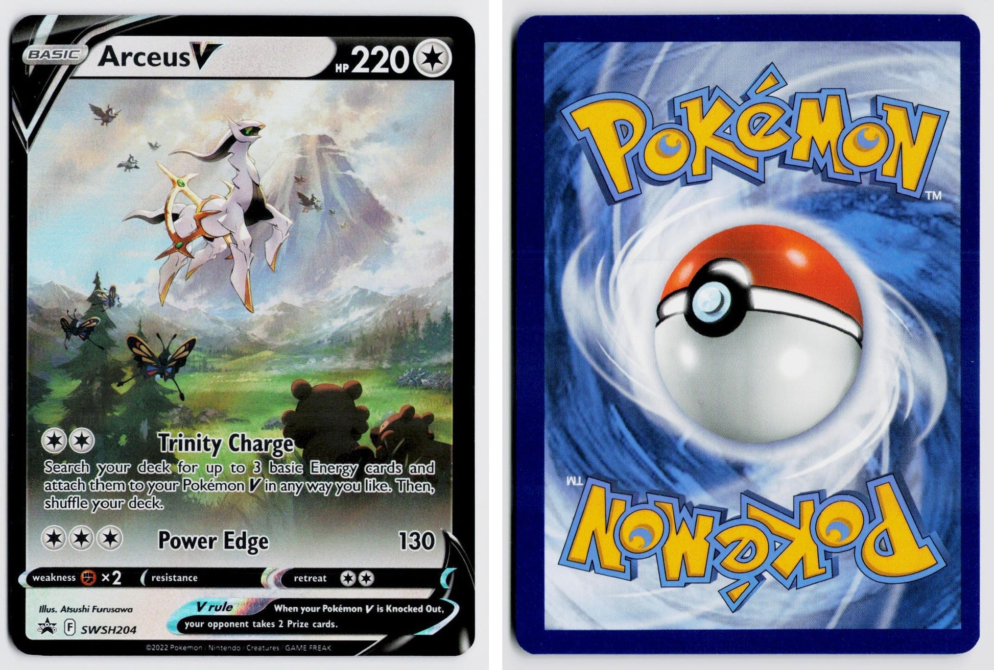 Front + Back scan
