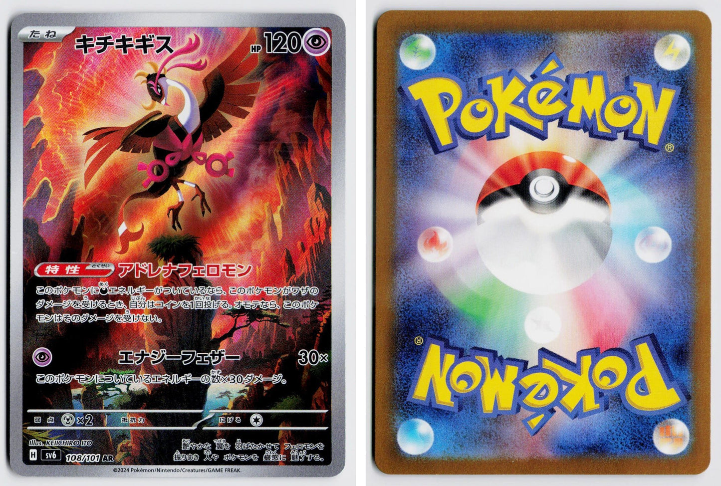 Front + Back scan