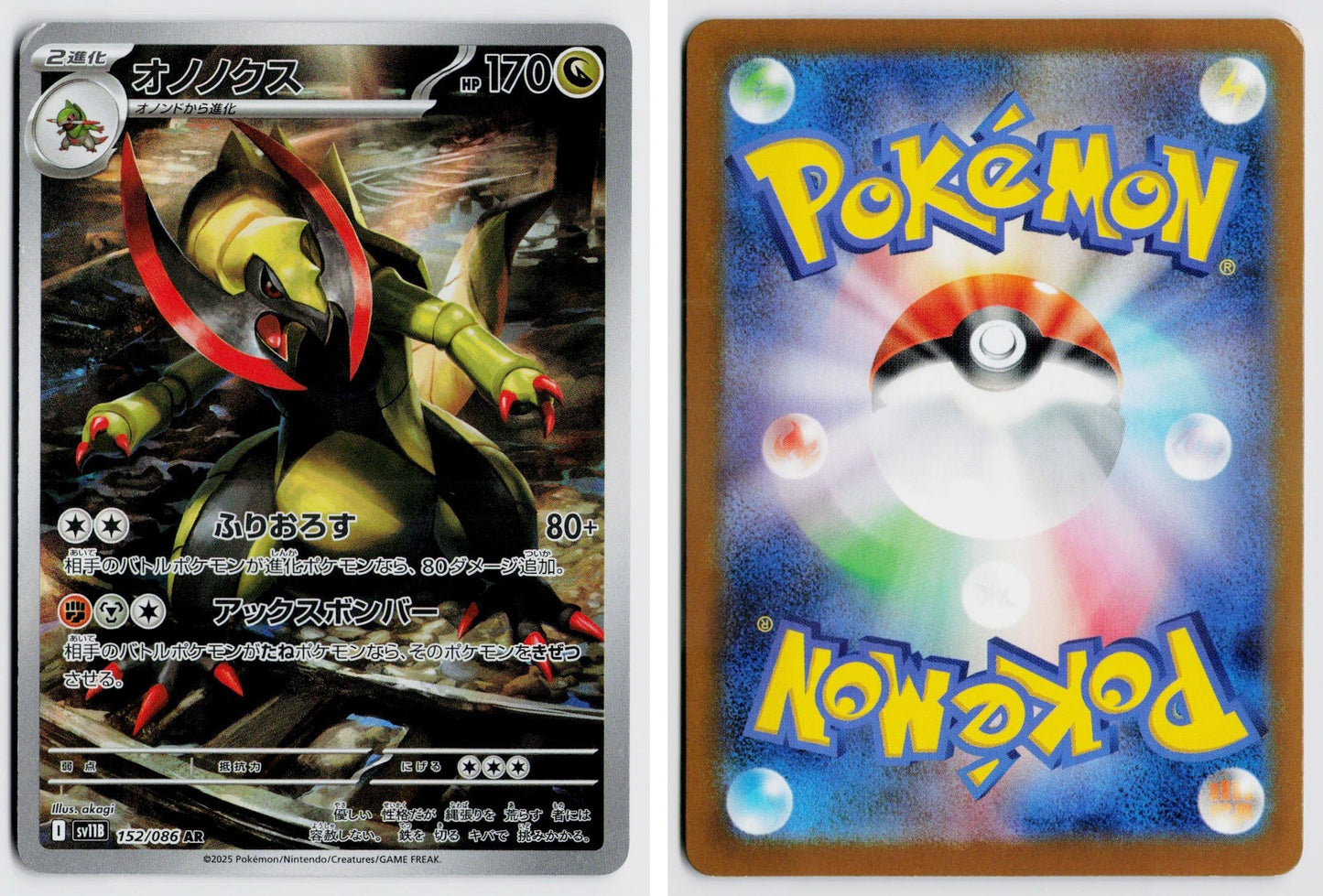 Front + Back scan