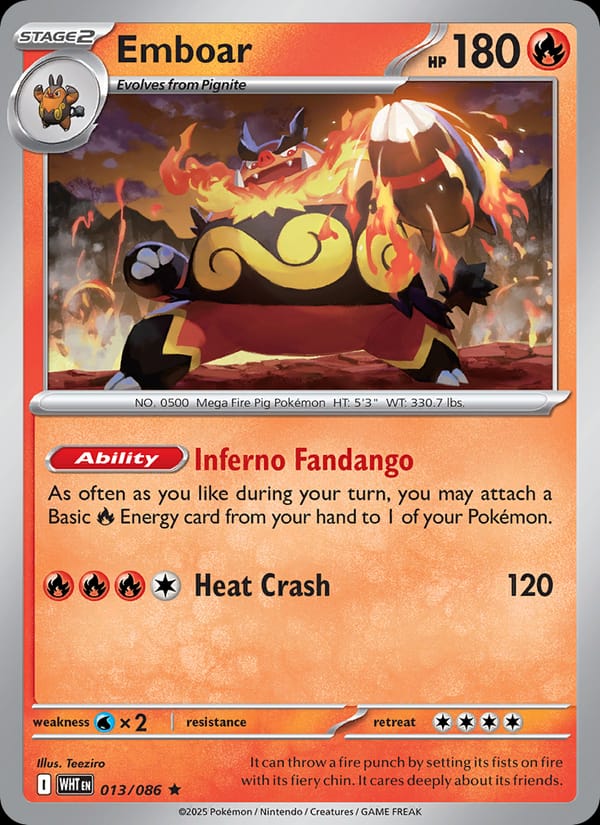 Emboar (Poke Ball Pattern)